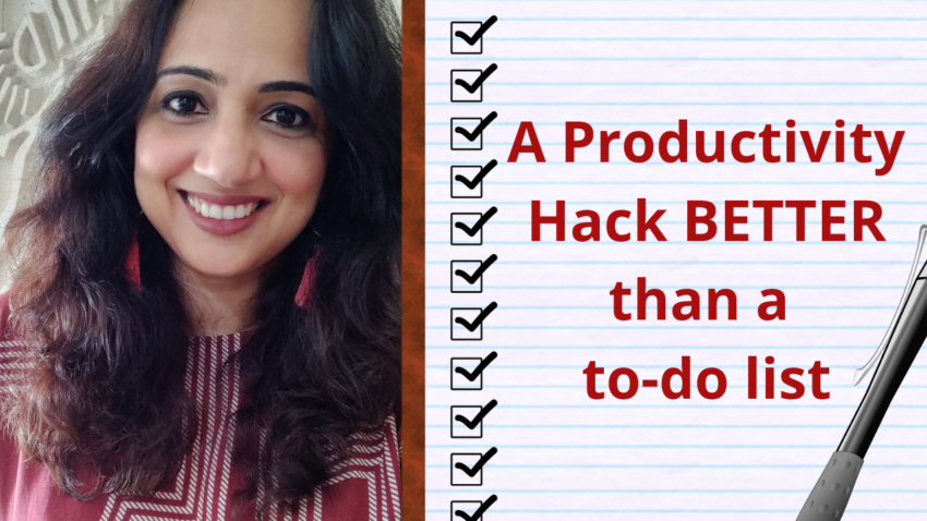 She Means Business Productivity hack